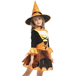 Red Sale - Disfraz Infantil Cosplay Bruja Calabaza