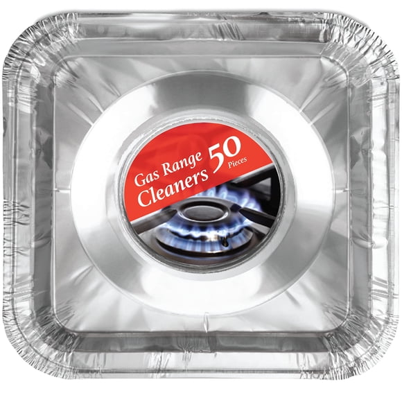 Forros para quemadores de gas Spare Essentials, papel de aluminio, paquete de 50