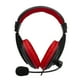 thumbnail image 1 of HEADSET GAMER MONSTER LOUD RED, 1 of 3