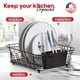 thumbnail image 3 of Estante para secar platos Better Houseware en fregadero de acero inoxidable, 3 of 7