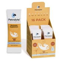 Suplemento Petralyte, Electrolitos Para Perros, Soporte Articular, Paquete De 16
