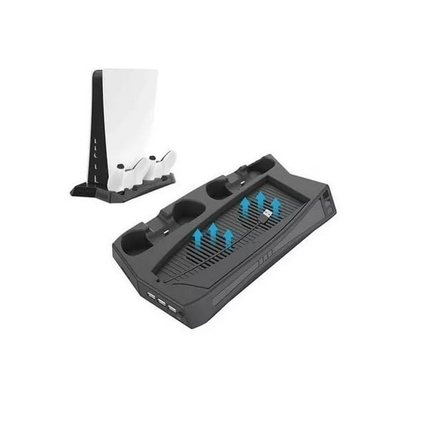 Base De Carga Dualsense Ps5 Con Ventilador Soporte + Envio
