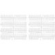 thumbnail image 2 of Letras para Pizarra de Fieltro Veskaoty 294 Piezas, 2 of 3