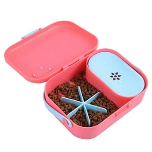 Total Click - Lonchera Mascotas Plato Bebedero Portatil Para Mascotas