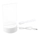 thumbnail image 4 of Tablero De Mensajes USB Con Bolígrafo Tablero De Notas LED Para San Valentín Rectángulo De Boda Junto A La Cama, 4 of 5