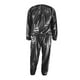 thumbnail image 1 of Fitness Sauna Traje Ejercicio Gimnasio Hogar Sudor Traje Sudadera Con Capucha Pantalones Negro L, 1 of 2