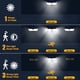 thumbnail image 5 of Luces solares con sensor de movimiento TECKNET, 416 LED, impermeables, paquete de 4, 5 of 7
