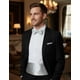thumbnail image 1 of Faja Formal Corbatin Ajustables Hombre Matrimonio Cummerbund gris Talla Única, 1 of 4