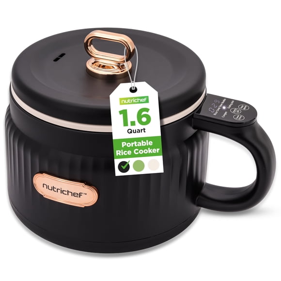 Arrocera y máquina de almuerzo eléctrica portátil NutriChef 1.5L