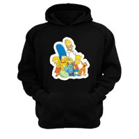 Genérico - Polerón Canguro Familia Amarilla Negro Talla Xs Unisex