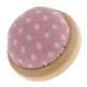 thumbnail image 2 of Aguja Base De Madera Aguja Cushion Holder Para Coser Artesanía Costura Rosa, 2 of 5