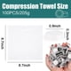thumbnail image 2 of Toalla comprimida BigOtters, 100 unidades, toallas de camping portátiles, 2 of 7