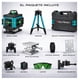 thumbnail image 3 of Nivel Laser 16 Lineas Verde 360 Y Tripode 1 Metro Ajustable, 3 of 5