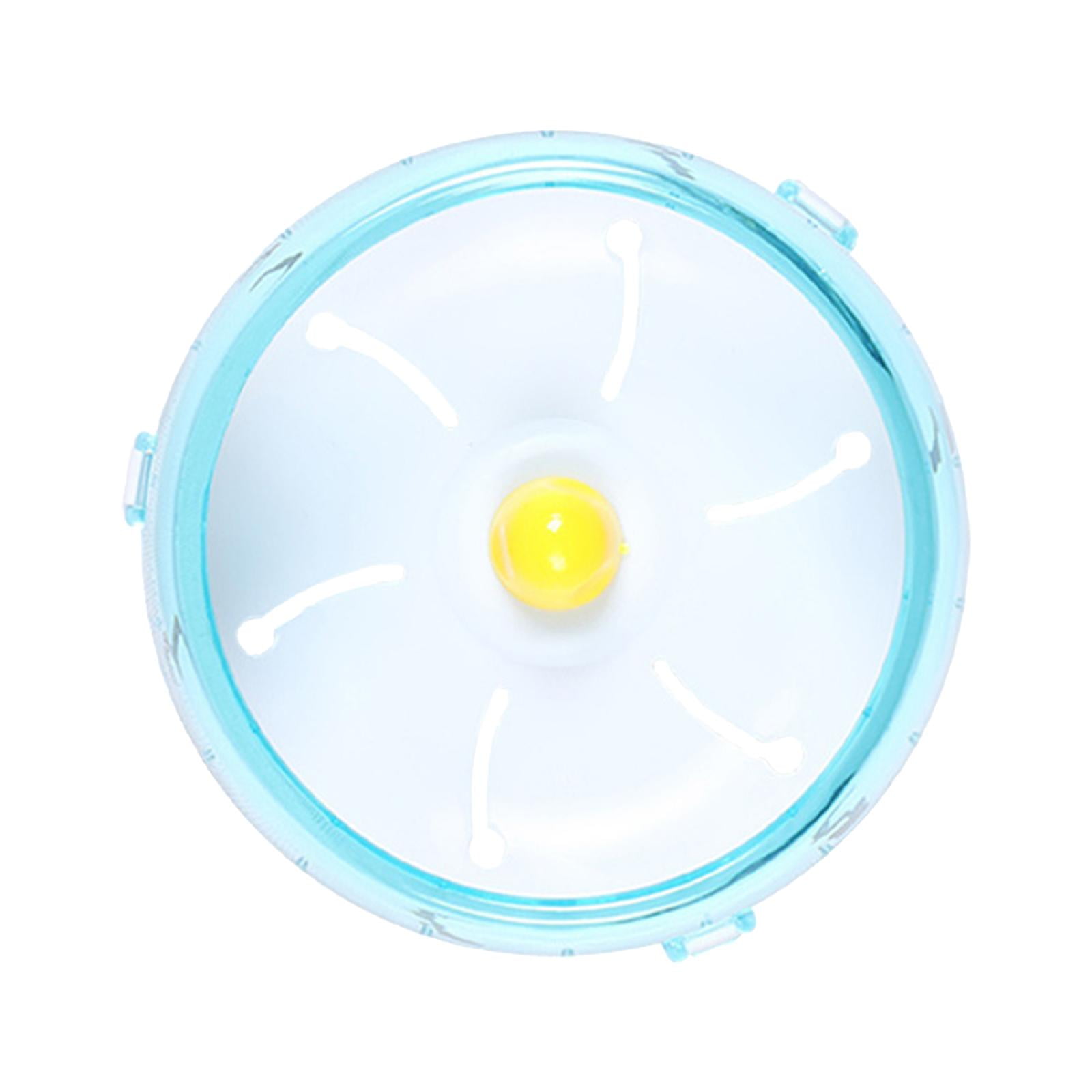 Magideal - Rueda De Ejercicio Silenciosa Para Hámster, Platillo Volador Giratorio Para Trotar, Ruedas Giratorias Para , Jaula De Rodillos Forma Forma Forma Silencios Azul 175 Cm