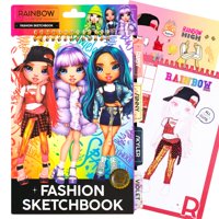 Cuaderno De Bocetos De Moda Horizon Group Usa Rainbow High Kids