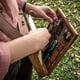 thumbnail image 2 of Handmade Wooden Messenger Bag - Perfect for Outdoor Painting, Artist Tools & More!, 2 of 5