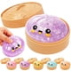thumbnail image 1 of Juguete antiestrés apretable de dumpling con glitter Zercuop, 1 of 6