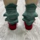 thumbnail image 5 of Calcetines navideños suaves y cálidos | Calcetines navideños divertidos y cálidos: ropa navideña acogedora para estudio, sala de estar, dormitorio, salón, comedor y sala de juegos. Yuxun, 5 of 7