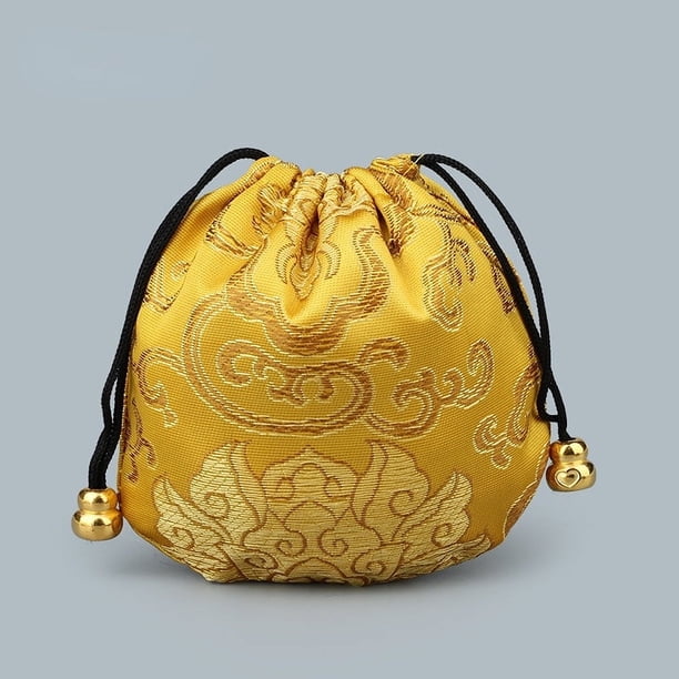 Buddha Bead Bracelet Storage Bag - Chinese Style Jewelry Bags for Secure and Stylish Storage