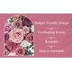 thumbnail image 3 of Flores para Arco Ting's Time – Pack de 4 en Rosa Rubor y Rojo, 3 of 6