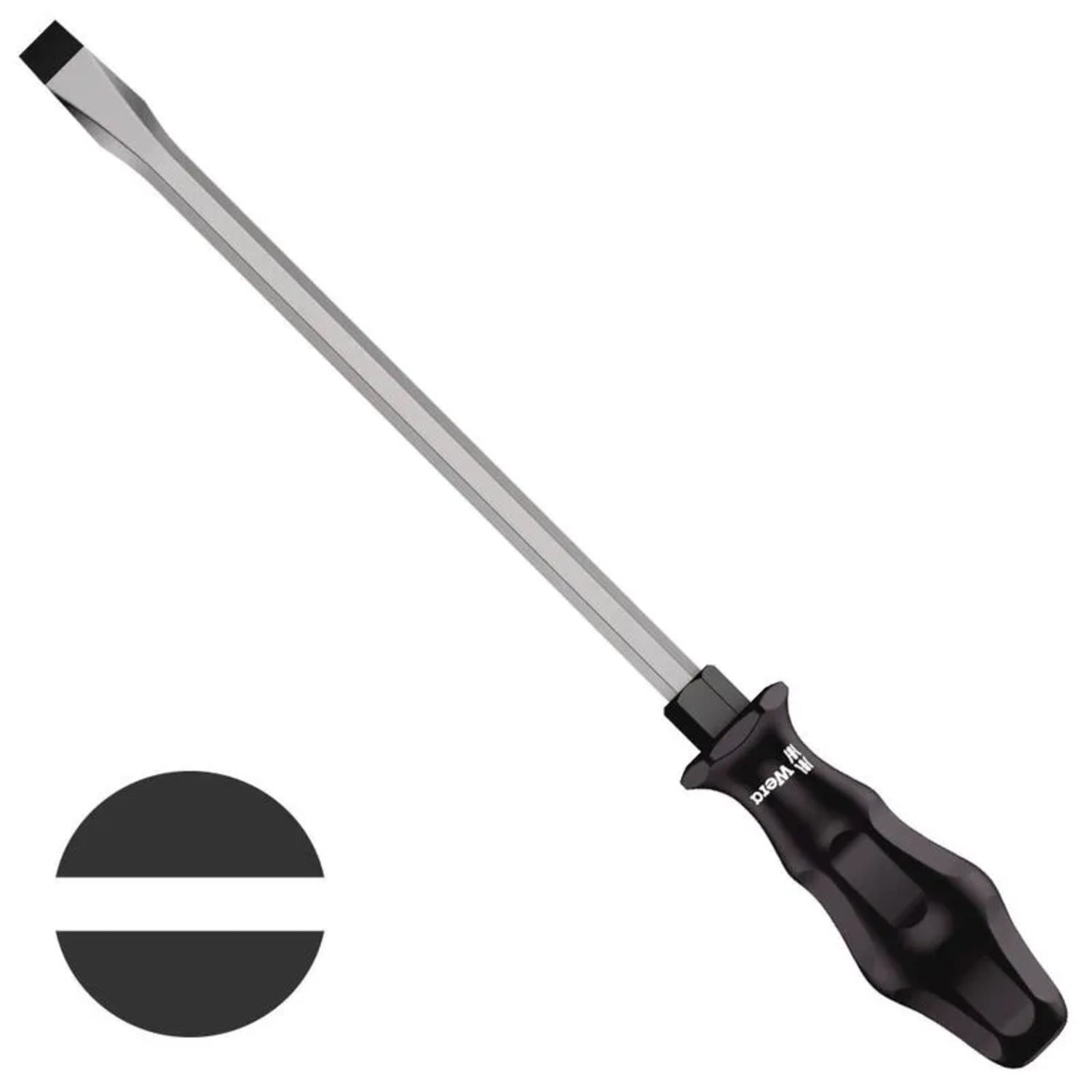 Wera - Destornillador Cincel Plano (slot) 2,5 X 14 X 250 Mm