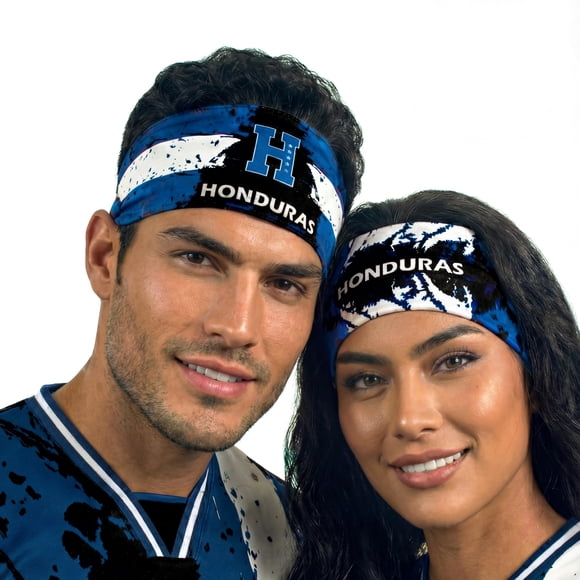 Vincha fox & fury reversible 2 en 1 con bandera de Honduras