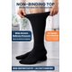thumbnail image 2 of Calcetines Diabéticos Special Essentials Sobre la Pantorrilla 6 Pares Negro, 2 of 7