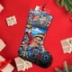 thumbnail image 4 of One Piece Tema: Calcetines de Navidad, fino lino blanco para colgar en escaleras y chimenea, decoración navideña para el hogar, regalo de Navidad. 45cm × 32cm, 4 of 5