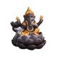 thumbnail image 4 of Quemador De Incienso De Reflujo Conos De Incienso De Cascada Estatua De Lord Ganesha Oro, 4 of 5