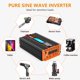 thumbnail image 4 of Inversor de potencia JARXIOKE 3000W 24V a 110V/120V, 4 of 6