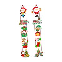 Magideal - Pancartas Navideñas Para Puertas, Colgante Con Placa Para Puerta Delantera, Pancarta Colgante Para Puertas Navideñas, Para Tienda De Porche De Granja Estilo C