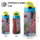 thumbnail image 2 of Leo Botella de Agua con Tapa Pop Top de Un Toque, Acero Inoxidable, a Prueba de Fugas, para Deportes, Botella Infantil azul 12 oz, 2 of 6