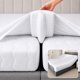 thumbnail image 1 of Sábana ajustable Ephedora 3 en 1 Convertidor de cama individual a king blanco, 1 of 8