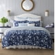 thumbnail image 1 of Juego de Edredón Laura Ashley Queen Branch Toile Azul Algodón, 1 of 9