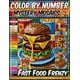 thumbnail image 1 of Libro Para Colorear Mosaico Por Números Fast Food Frenzy Vol 14, 1 of 1