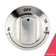 thumbnail image 2 of Perilla para estufa Frigidaire 318242275 para estufas de gas, cromada, 2 of 6