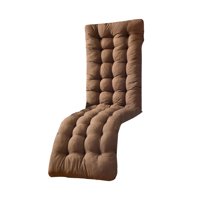 Ioensy - Cojín Para Sillón, Tumbona Reclinable, Colchón Para Patio Al Aire Libre, Color Marrón