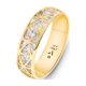 thumbnail image 1 of Anillo Amberta de oro 14K talla 6.4 con corte de diamante, 1 of 6