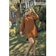 thumbnail image 5 of Vestido Tipo Suéter de Manga Larga con Cuello Alto y Fruncido, Talla 2XL, 5 of 8