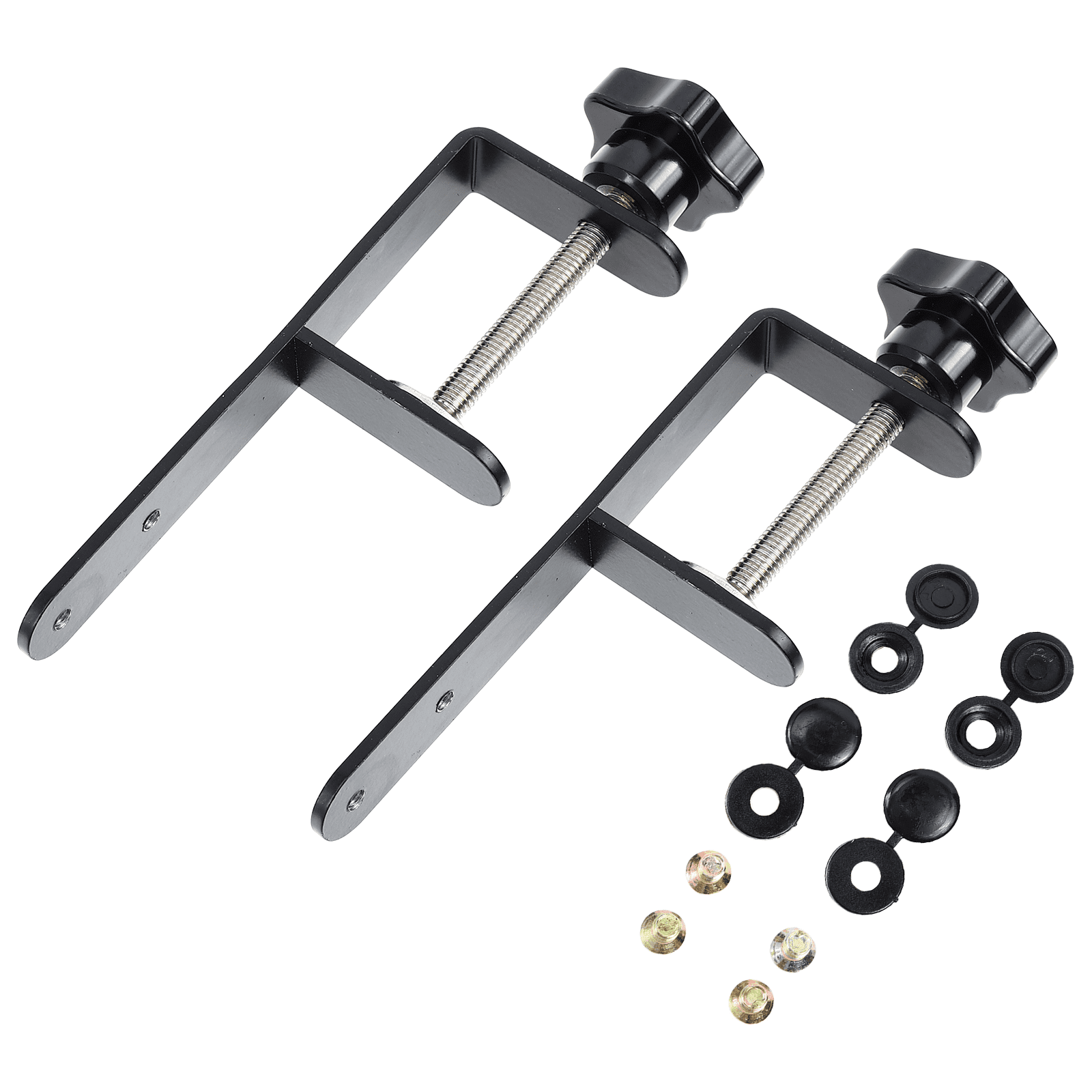 Bothyi - 2x Soporte De Escritorio Para Tablero Perforado Accesorios Para Tablero Perforado Clips De Fijación Clips De Escritorio Para El Hogar