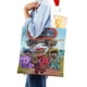 thumbnail image 4 of Dino Ranch Bolso de tela con estampado de lienzo para mujer, bolsa de compras reutilizable y estética, con cremallera interior, regalo para mujer,40*40cm., 4 of 6