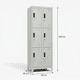 thumbnail image 2 of Casilleros Metálicos: 2 Cuerpo y 6 Puertas - PLML-6-2, 2 of 5