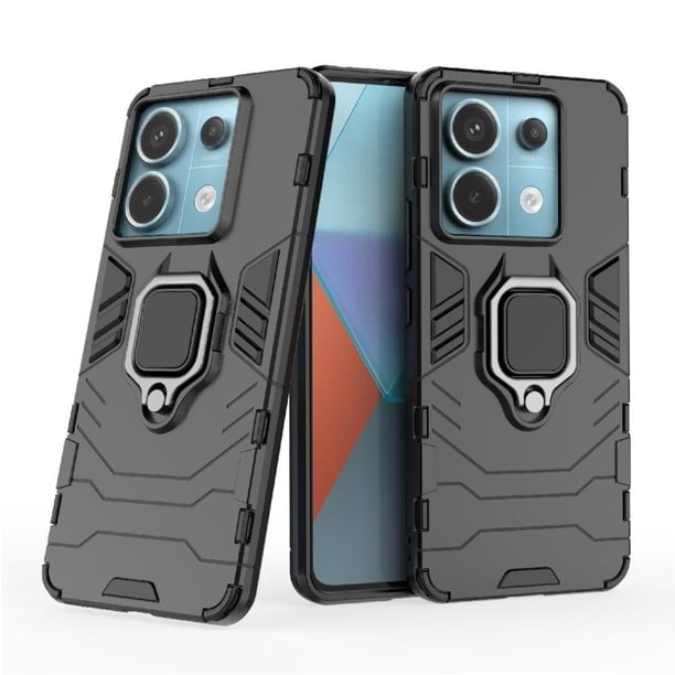 FOXDOCK Funda Antigolpes para Xiaomi Redmi Note 13 Pro 5G – Protección Total con Soporte y Diseño Robusto