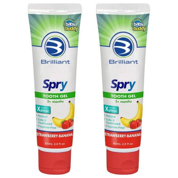 Pasta Dental Brilliant Gel 2 x 50ml Niños