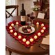 thumbnail image 3 of Amagic 1000 Pieces Artificial Rose Petals with 12 Heart LED, 3 of 3