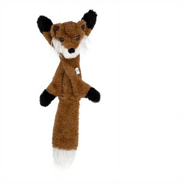 Durable Dog Toy for Small to Medium Dogs: Squeaky Plush Chew Toy with No Stuffing!
