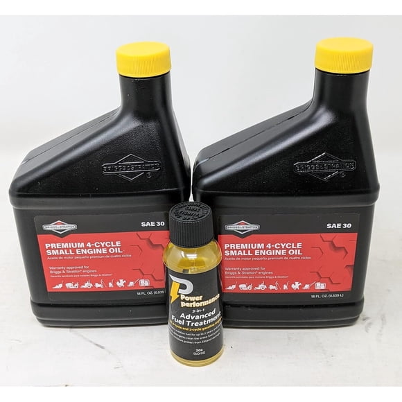Briggs & Stratton Pack de 2 aceites para motor SAE 30, 18 oz