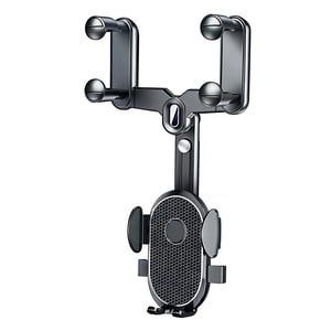 Magideal - Soporte Para Teléfono Con Espejo Retrovisor, Multifuncional, Soporte Para Teléfono Para Coche, Soporte Universal Para Todos Los Teléfonos Inteligentes