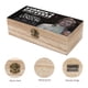 thumbnail image 3 of Barry Lyndon Caja Organizadora de Madera Rústica - Caja Decorativa Multifuncional para Escritorio, Hogar, Oficina, Joyas y Manualidades, 3 of 6