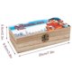 thumbnail image 2 of Un Cuento Americano Caja Organizadora de Madera Rústica, 2 of 6
